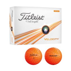 タイトリスト（Titleist） VELOCITY ボール オレンジ 1ダース 2024｜nikigolf