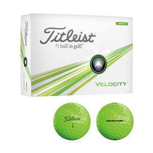 タイトリスト（Titleist） VELOCITY ボール グリーン 1ダース 2024｜nikigolf