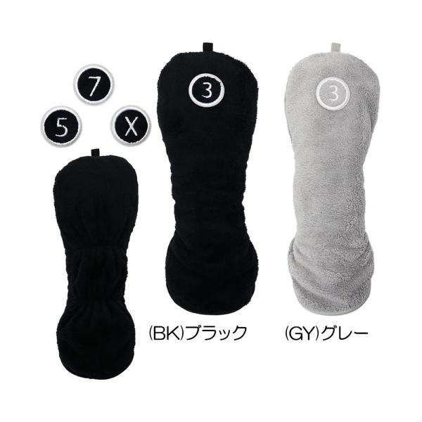 その他ブランド マイクロフリースヘッドカバー（フェアウェイウッド用） GTMF-002 2024