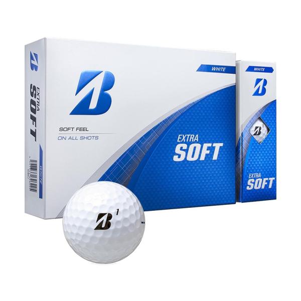 ブリヂストン BRIDGESTONE GOLF エクストラソフト ホワイト 1ダース X5WXJ-1...