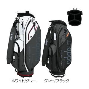 超美品！ADABAT ABC431 キャディバッグ adabat（アダバット） アダバット日本正規品 メンズキャディバッグ
