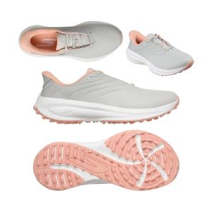 スケッチャーズ Skechers スリップインズ ゴルフ ウォータープルーフ フロー SI レディーススパイクレスシューズ　123153-LGPK 2026
