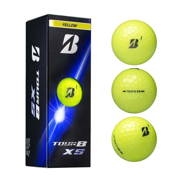 ブリヂストン BRIDGESTONE GOLF TOUR B XS ボール イエロー 1スリーブ(3...