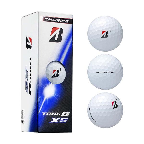ブリヂストン BRIDGESTONE GOLF TOUR B XS ボール ホワイト（コーポレートカ...