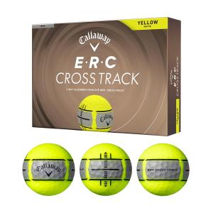 キャロウェイ Callaway E・R・C クロストラック ボール イエローマット 1ダース 2026