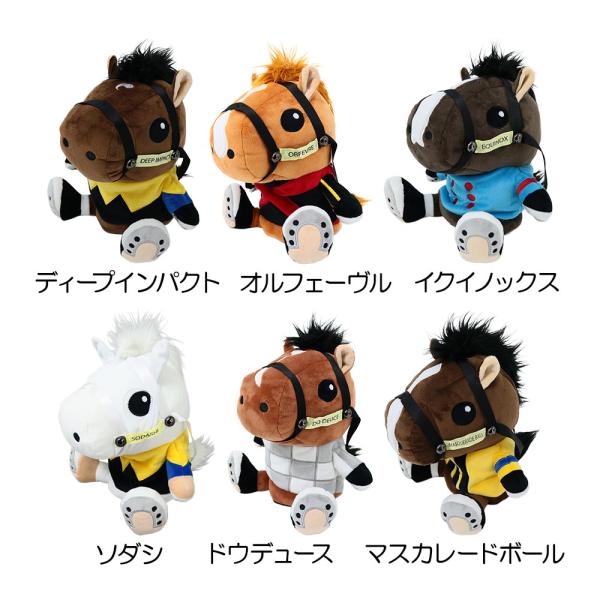 ランディーゴルフ RUNDY GOLF 競馬 ヘッドカバー（ドライバー用）JRA人気競走馬Ver4 ...