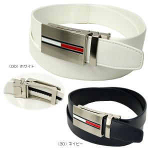 トミーヒルフィガー（Tommy_Hilfiger） ストレッチ スライドロックベルト THMB0FV1 メンズゴルフウェア 春夏モデル｜nikigolf