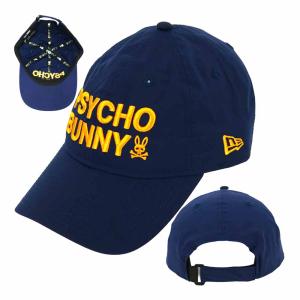 サイコバニー（PsychoBunny） 9THIRTY キャップ GOLF NEW ERAコラボ PBMG351F メンズゴルフキャップ 2023秋冬｜nikigolf