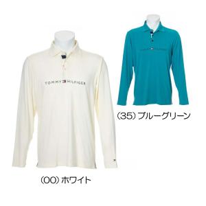 トミーヒルフィガー（Tommy_Hilfiger） T長袖ポロシャツ THMA182 メンズゴルフウェア 秋冬｜nikigolf