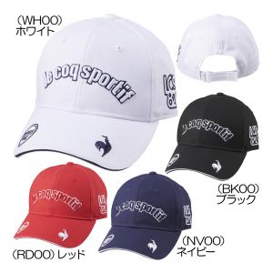 ルコック（le_coq_sportif） 定番ロゴキャップ QGCXJC00 レディースゴルフキャップ 2024春夏｜nikigolf