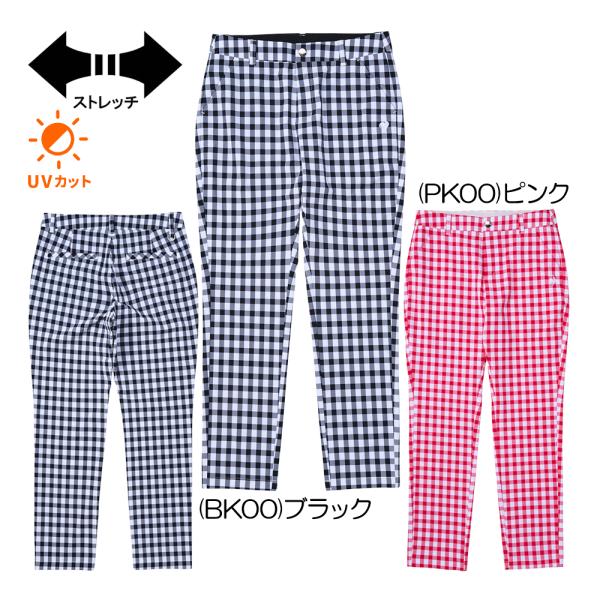ルコック（le_coq_sportif） ギンガムチェック9分丈パンツ LG5SLP50L レディー...