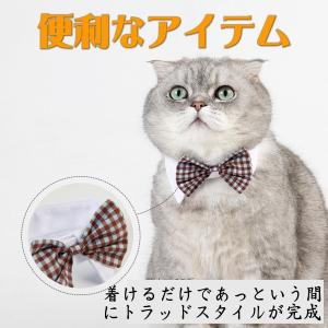 犬 チョーカー リボン 蝶ネクタイ パーティー...の詳細画像2