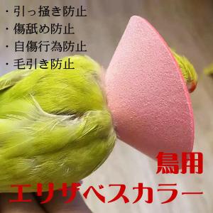 エリザベスカラー 鳥 ソフト バードネックカラ...の詳細画像1