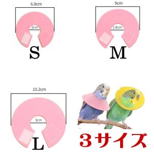エリザベスカラー 鳥 ソフト バードネックカラ...の詳細画像5