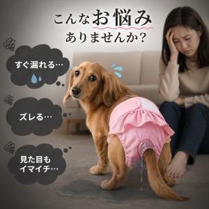 漏れない マナーパンツ 犬 女の子 メス 吸水...の詳細画像1