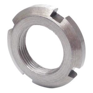 ANナット ベアリングナット AN00 M10×0.75P SS400 鋼鉄 (日機直販)