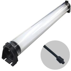 筒型防水LEDライト NLM20SG-AC 3mケーブル付 (コネクタ付2mケーブルカバー仕様) (日機直販)｜nikki-ys