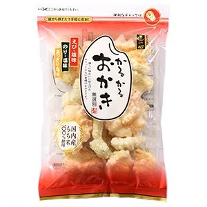 かるかるおかき(無選別) 国内産米100% 丸彦 おかき せんべい 煎餅 えび