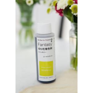 切花用着色剤 Fantasy「ファンタジー モスグリーン 100ml」【沖縄・離島、航空便不可商品】