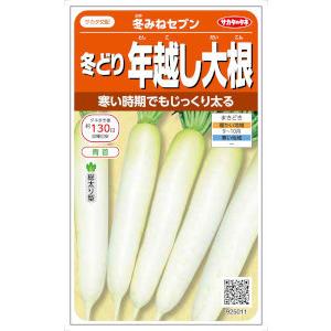 サカタのタネ　ダイコン　冬どり年越し大根　冬みねセブン　5.5ml