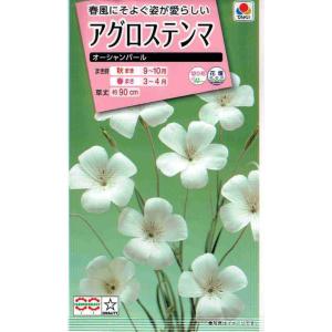 タキイ種苗　アグロステンマ　（むぎなでしこ・ムギナデシコ）　オーシャンパール 0.5ml 【郵送対応...