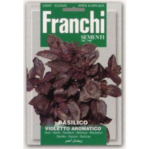 【FRANCHI社種子】【13/5】バジル・violetto aromatico