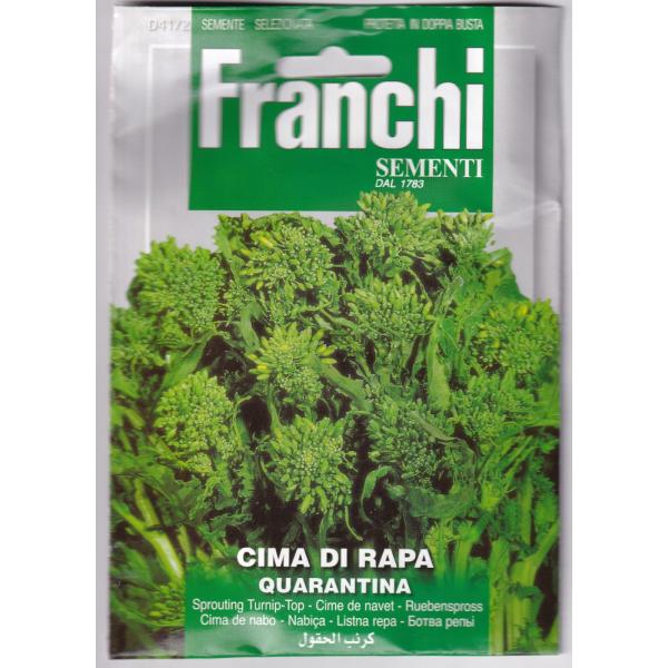 FRANCHI（イタリア） チ−マディラーパ CIMA DI RAPA−QUARANTINAのタネ[...