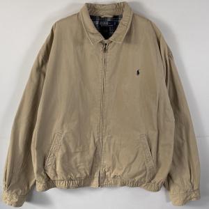 poloralphlaurenラルフローレン スウィングトップ M POLO ラルフローレン スウィングトップ ネイビー 金刺繍