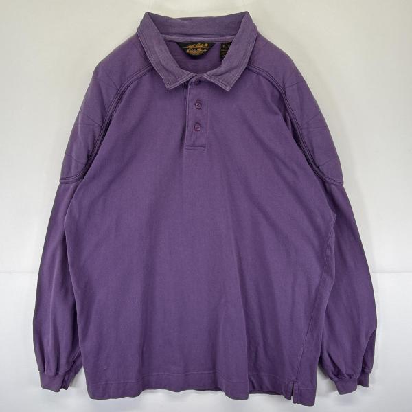 古着 80's/80年代 ヴィンテージ エディー・バウアー Eddie Bauer 長袖 ラガーシャ...