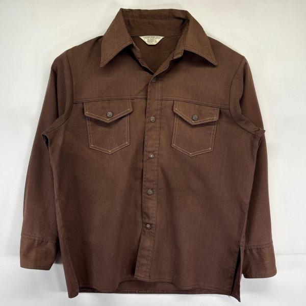 古着 70's/70年代 ヴィンテージ ジェイシーペニー J.C.Penney 長袖シャツ ウェスタ...