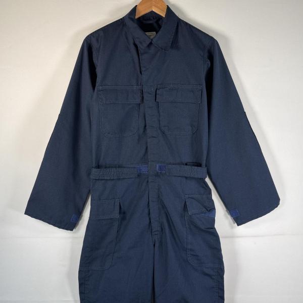 古着 80's/80年代 ヴィンテージ ミリタリー  長袖つなぎ オールインワン ワーク 作業着 ベ...
