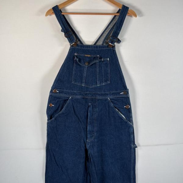 古着 80's/80年代 ヴィンテージ ラングラー Wrangler オーバーオール デニム ワーク...