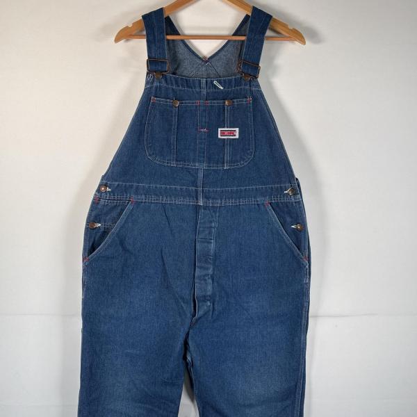 古着 80's/80年代 ヴィンテージ ビッグマック BIG MAC オーバーオール デニム ワーク...