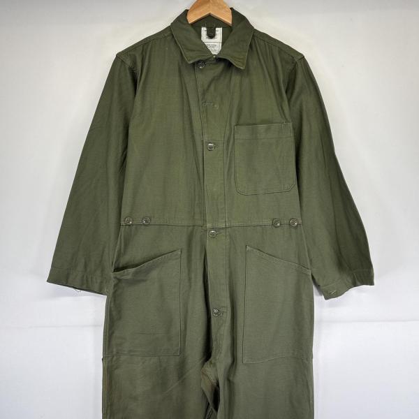 古着 80's/80年代 ヴィンテージ ミリタリー  長袖つなぎ 米軍実物 オールインワン ジャンプ...