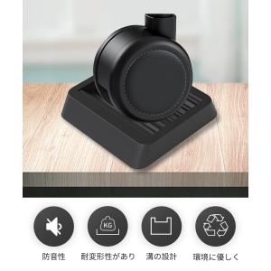 キャスターストッパー キャスターストップ 4個...の詳細画像1