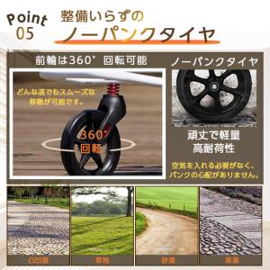 車椅子 介助型 折りたたみ 自立できる 簡易車...の詳細画像5