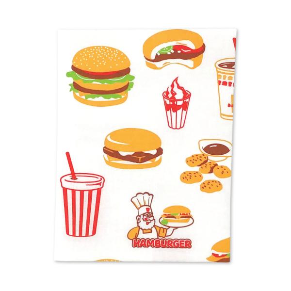 てぬぐい cankeri ハンバーガー