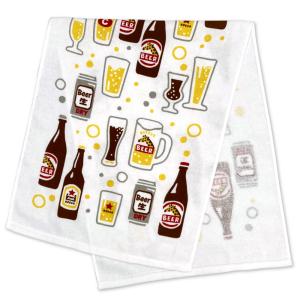 泉州産 フェイスタオル ガーゼ＆タオル cankeri ビール