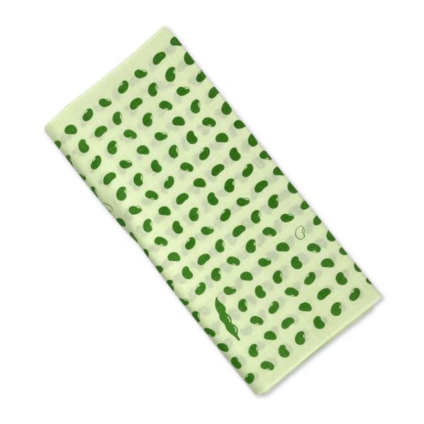 てぬぐい 反物（9m） お豆さん絞り 枝豆