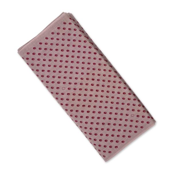 てぬぐい 反物（9m） お豆さん絞り 小豆