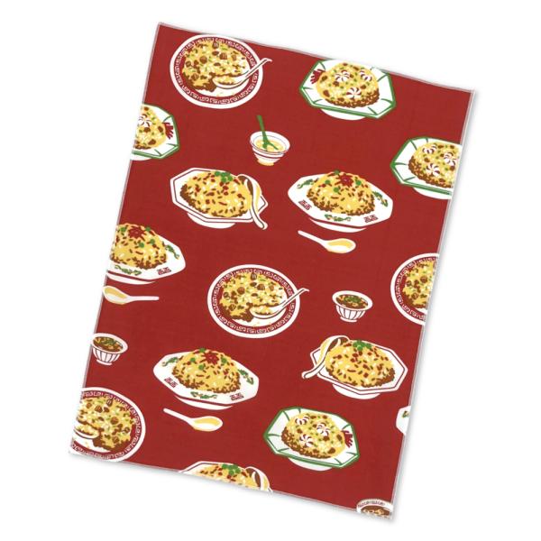 特価品 2枚あわせの てぬぐいフキン cankeri 炒飯