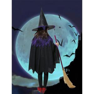 ハロウィン仮装 魔女 クリスマス キッズ用 コ...の詳細画像3