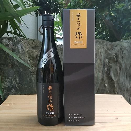 作 プレミアム 槐山一滴水 純米大吟醸 日本酒 ざく かいざんいってきすい ZAKU KAIZAN ...