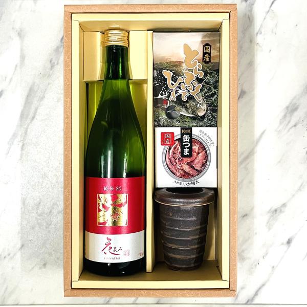 【ご贈答用ギフトにも】至福の晩酌セット！花笑み 純米80