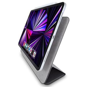 エレコム iPad Pro 11インチ 第4/3/2世代 (2022/2021/2020年) ケース オートスリープ/ウェイク マグネット固定 三つ折｜nikoniko10-store