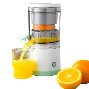 電動シトラスジューサー レモン絞り器 ポータブル フルーツ絞り器 USB充電式 大容量 電動ジュース搾り機 柑橘系の果物の絞り器 操作簡単 水洗い可能｜nikonikosabisu-store