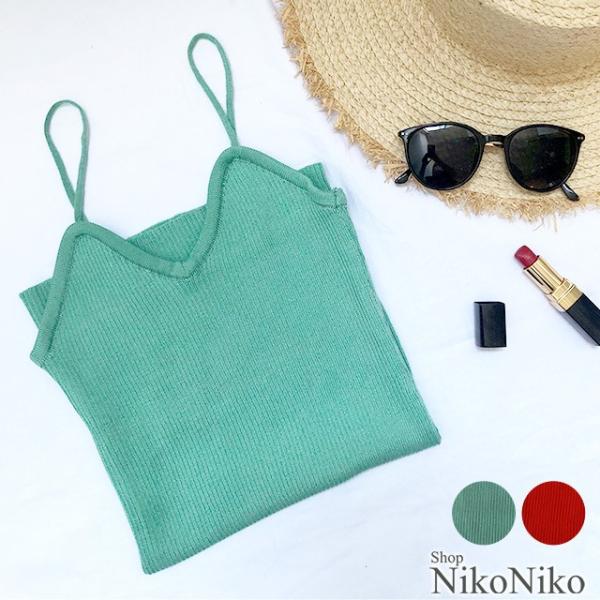 全品送料無料一部地域除く セール ベーシックリブキャミソール ma即納  トップス キャミソール リ...