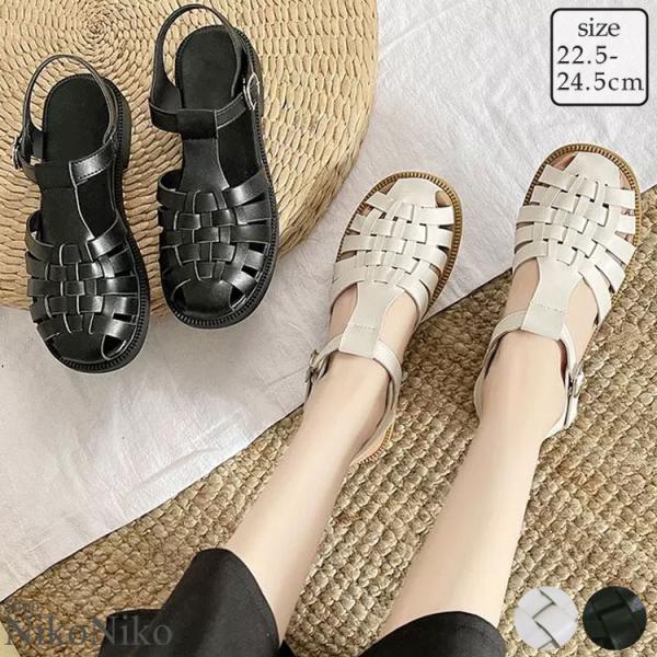 全品送料無料一部除く フラットソール グルカサンダル レディース 韓国 プチプラ おしゃれ