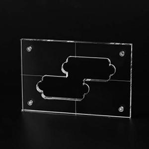 Musiclily Pro CNC 正確なアクリルスタンダードプレシジョンベース用ピックアップルーティングテンプレート