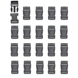 差し込みバックル 15mm幅 20個入り サイドリリースバックル